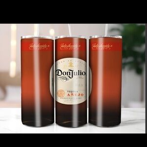 Tequila Theme 20oz Skinny Stainless Steel Tumbler